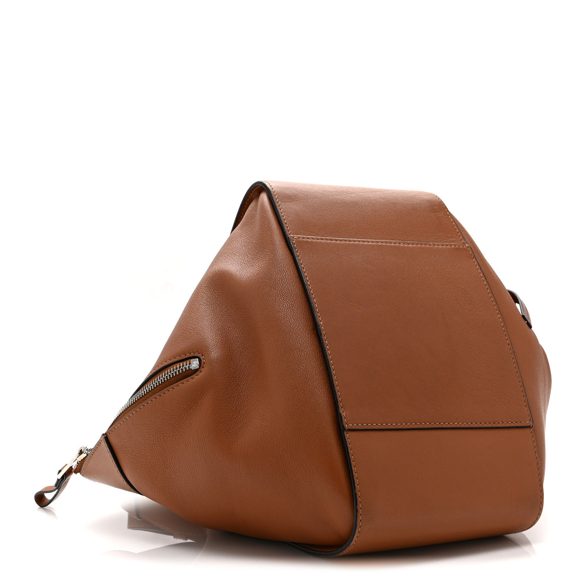 Calfskin Small Hammock Shoulder Bag Tan
