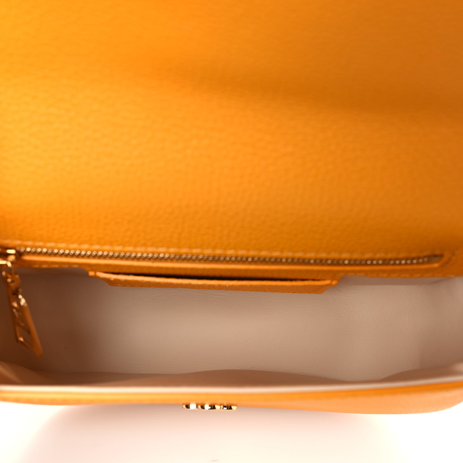 Louis Vuitton Grained Calfskin LV Pont 9 Soft PM Sunbeam 5 of 9