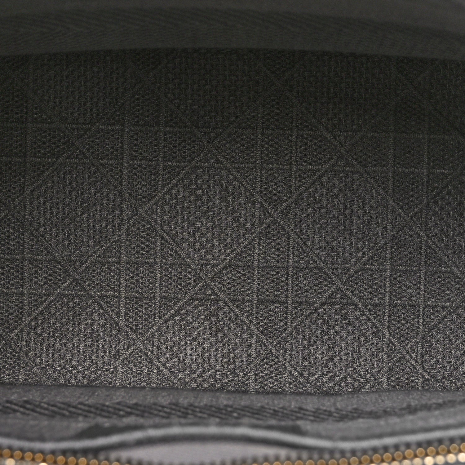 Christian Dior Canvas Embroidered Cannage Medium Lady D-Lite Gray 5 of 12