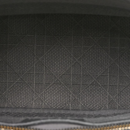Christian Dior Canvas Embroidered Cannage Medium Lady D-Lite Gray 5 of 12