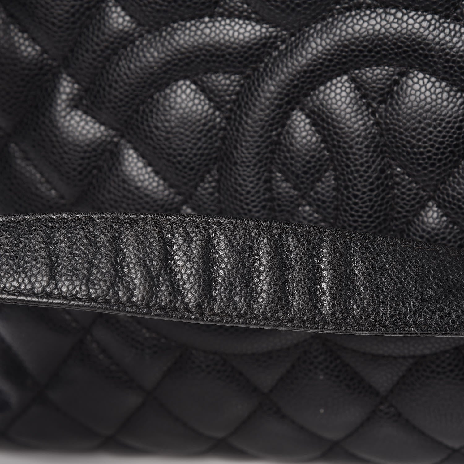 Chanel Caviar Quilted Grand Shopping Tote GST Black 11 of 22