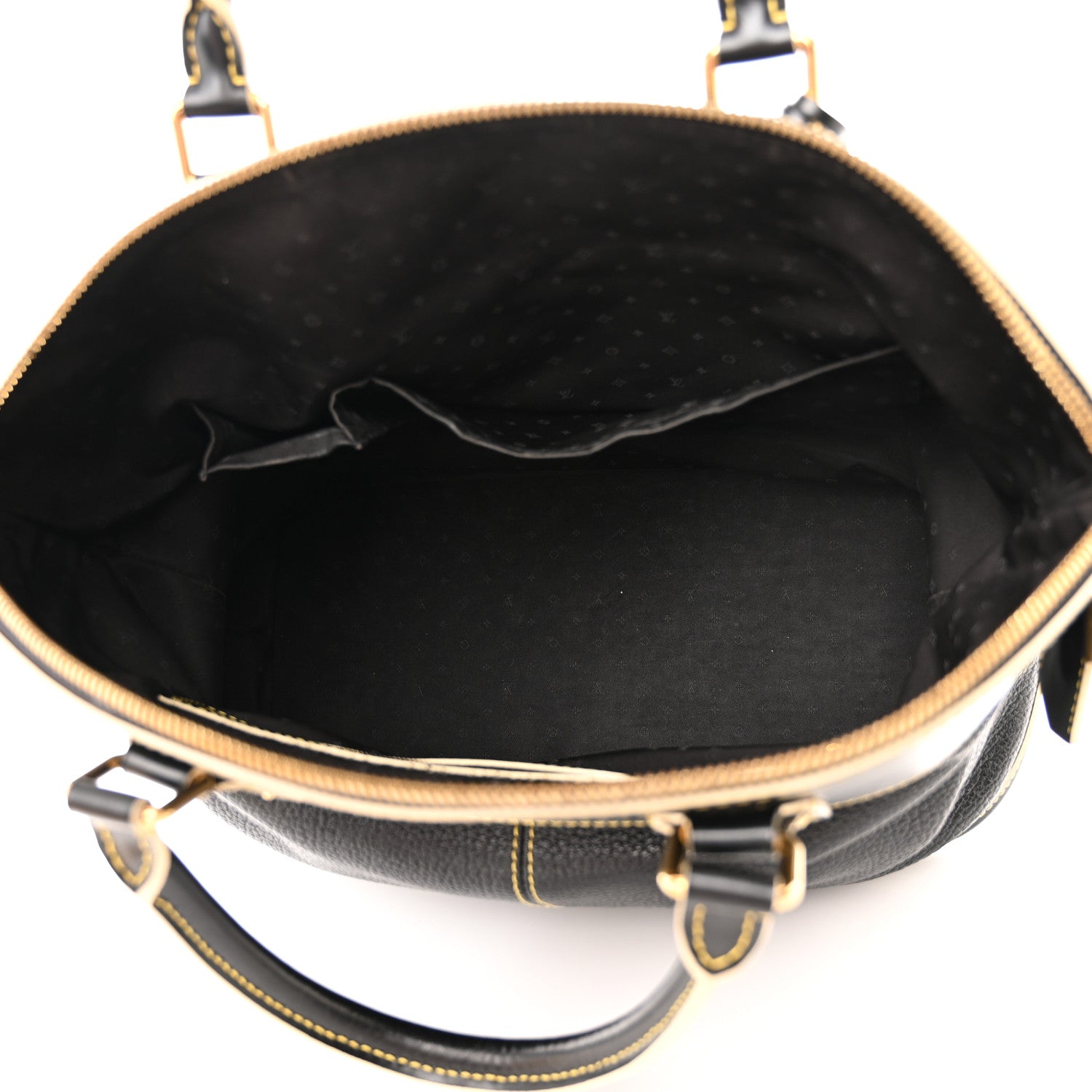 Louis Vuitton Suhali Lockit MM Black 5 of 14