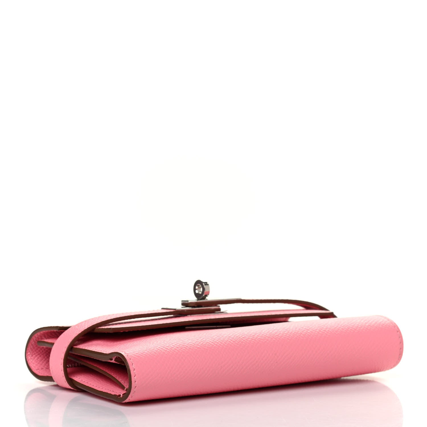 Hermes Epsom Medium Kelly Wallet Rose Confetti 3 of 4