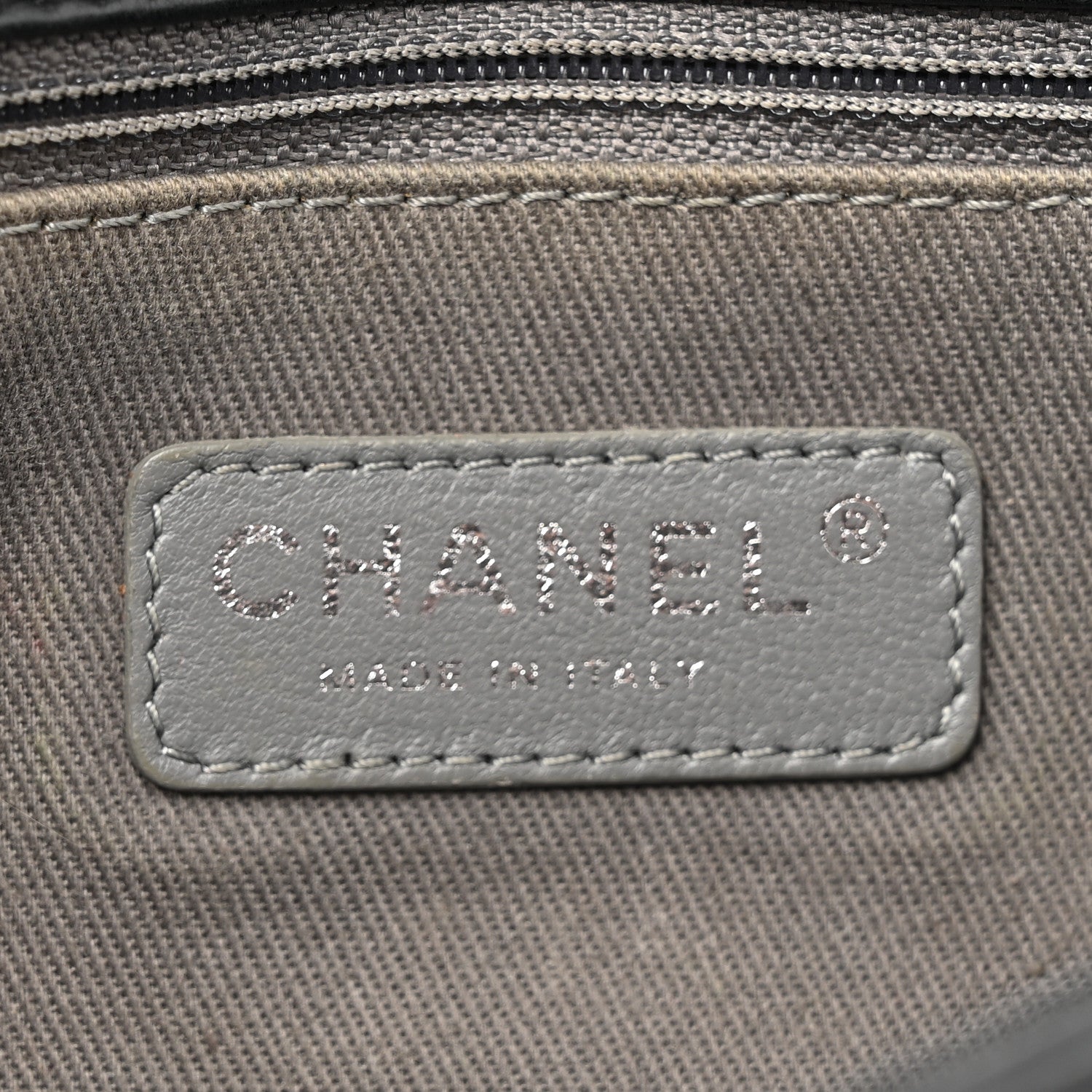 Chanel Calfskin Crystal Embossed Medium Boy Flap Black 6 of 13