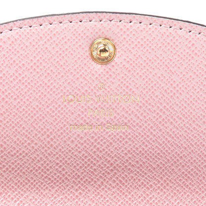 Louis Vuitton Damier Ebene Rosalie Coin Purse Rose Ballerine 7 of 8