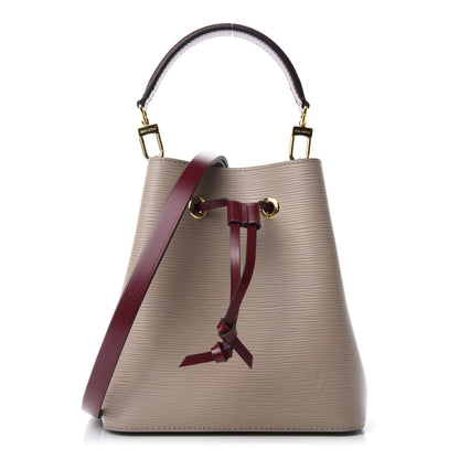 Louis Vuitton Epi Neonoe BB Galet Grenat 1 of 10