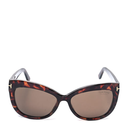 Tom Ford Acetate Alistair Cat Eye Sunglasses TF524 Tortoise 2 of 10