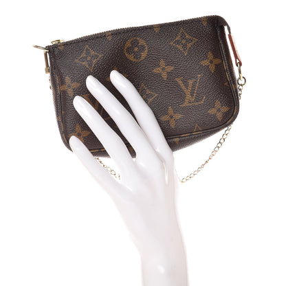 Louis Vuitton Monogram Mini Pochette Accessories 2 of 8