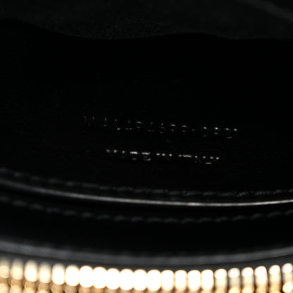 Saint Laurent Calfskin Y Quilted Monogram Small Loulou Chain Satchel Black Black 7 of 12