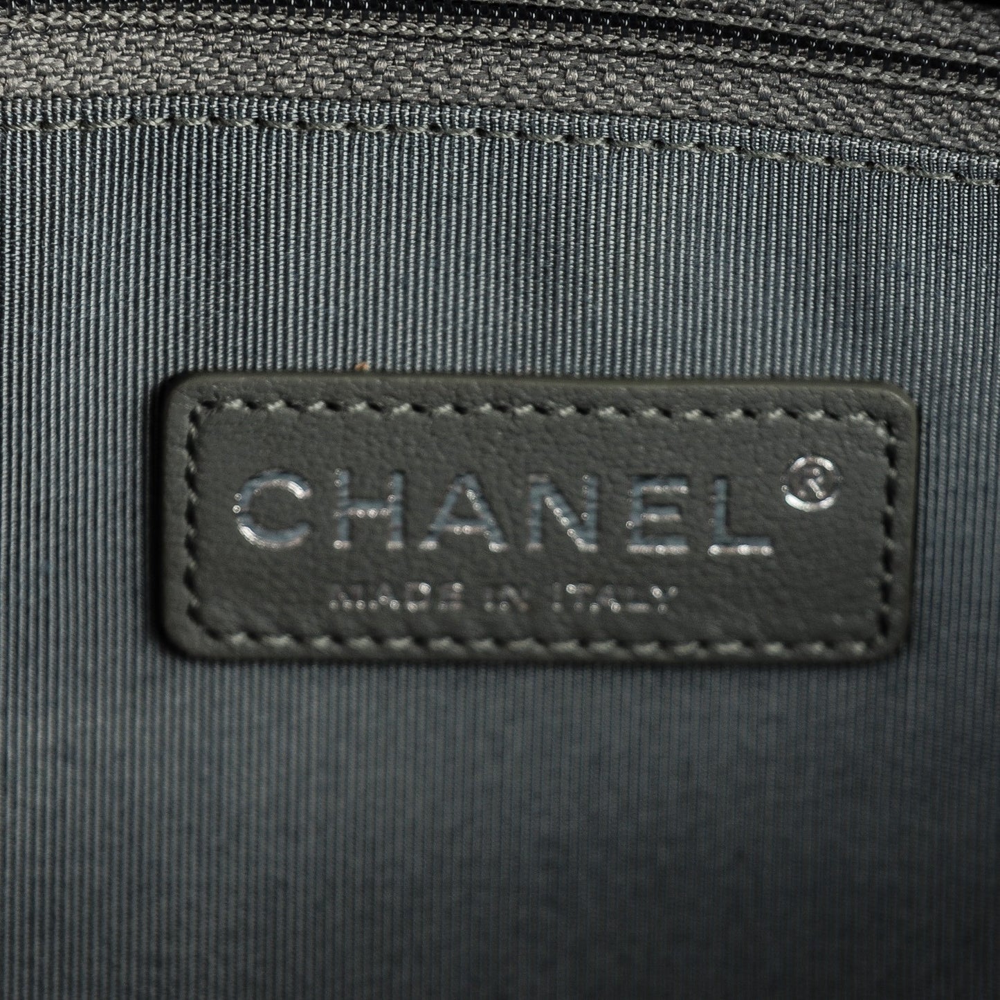 Caviar Quilted Large French Riviera Flap Black