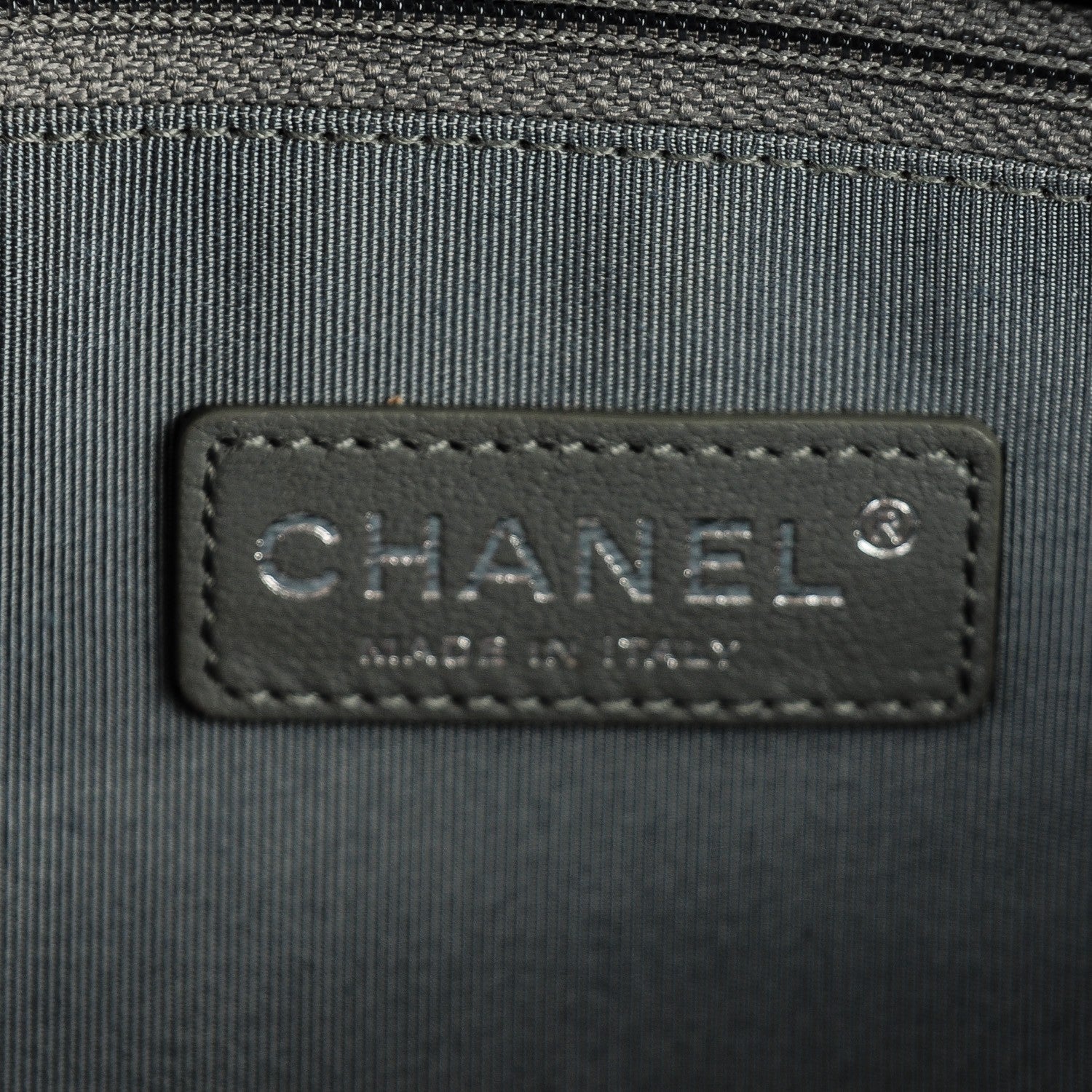 Chanel Caviar Quilted Large French Riviera Flap Black 7 of 8