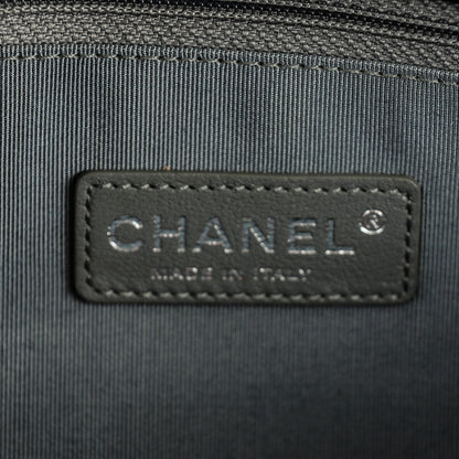 Chanel Caviar Quilted Large French Riviera Flap Black 7 of 8