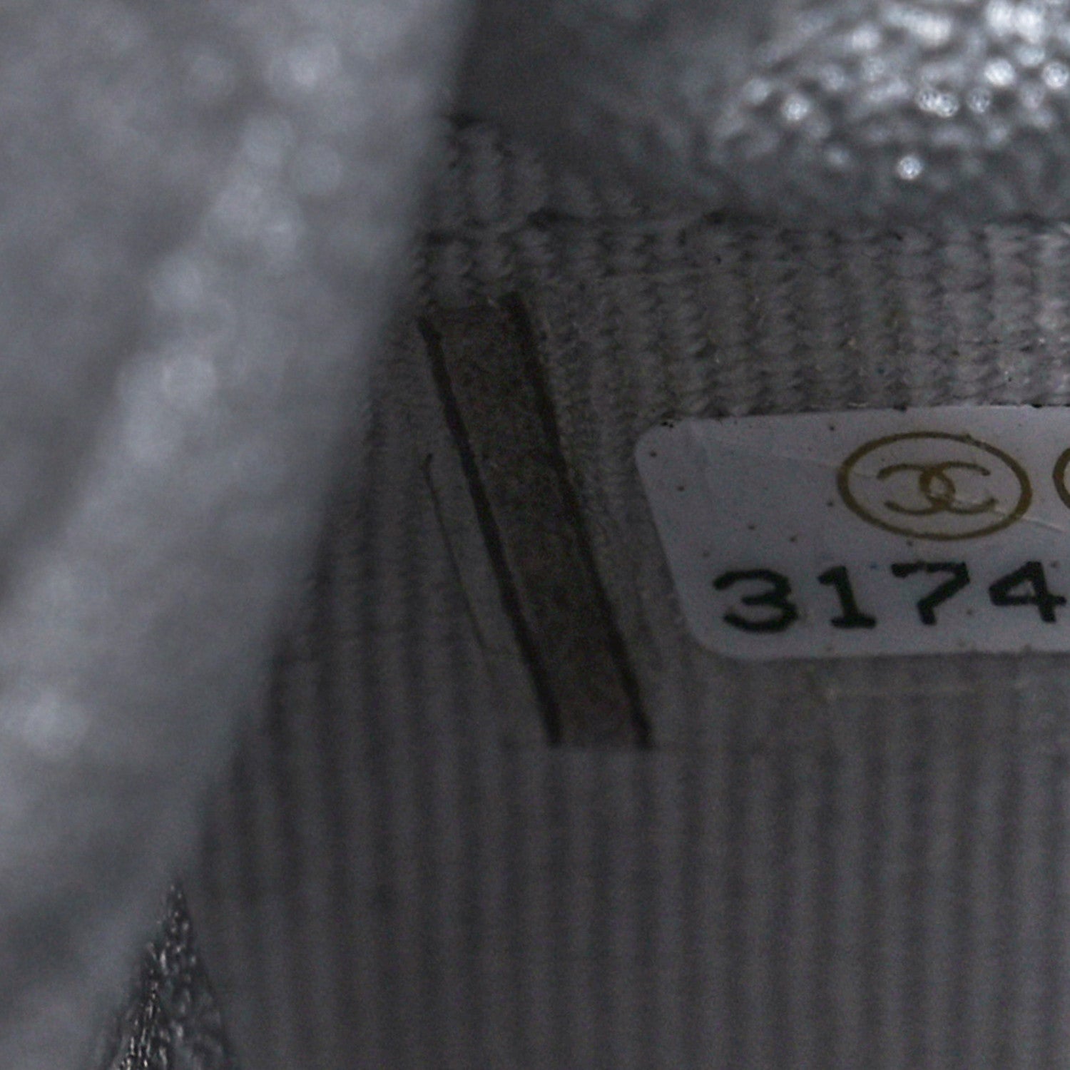 Chanel Metallic Caviar Quilted Mini Drawstring Bucket Bag Silver 7 of 12