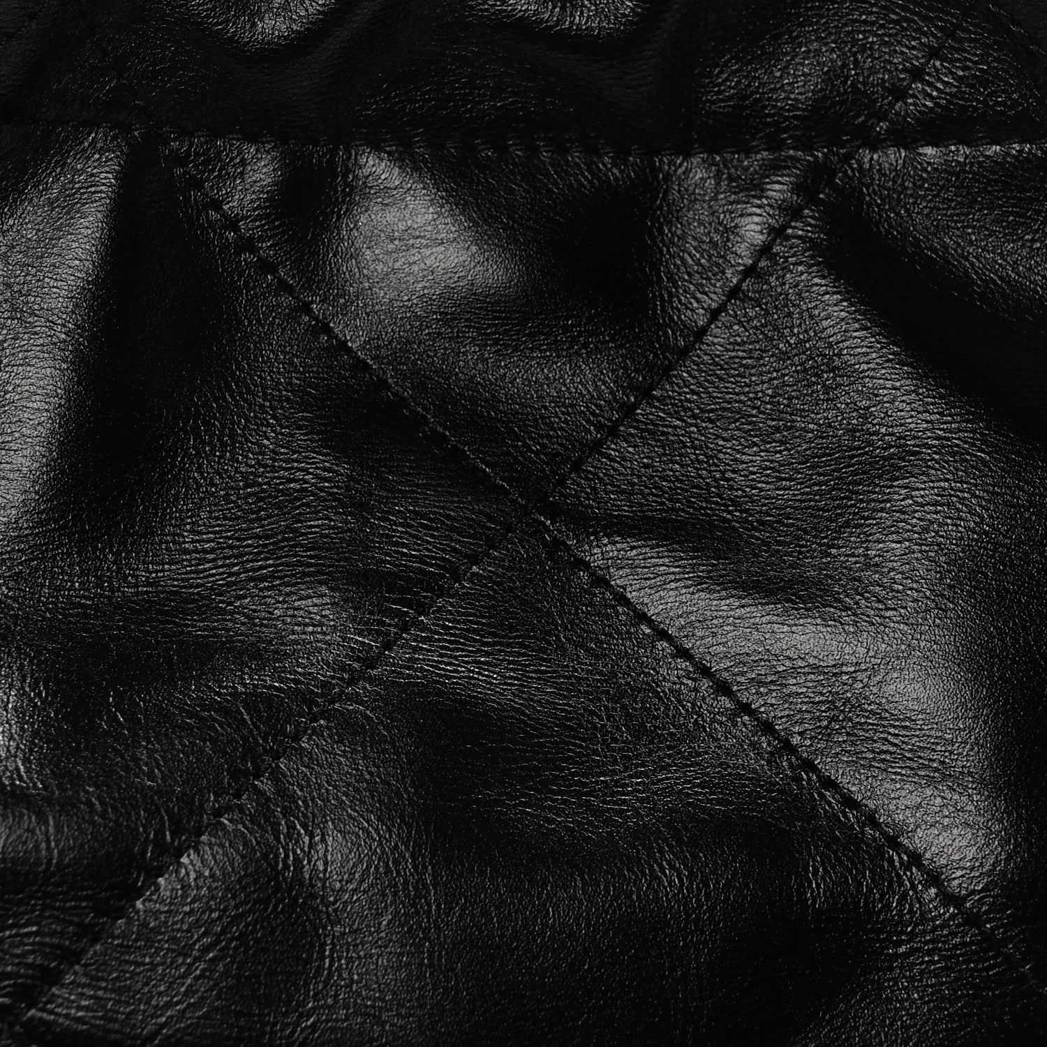 Chanel Shiny Calfskin Quilted Small Chanel 22 Black 8 of 12