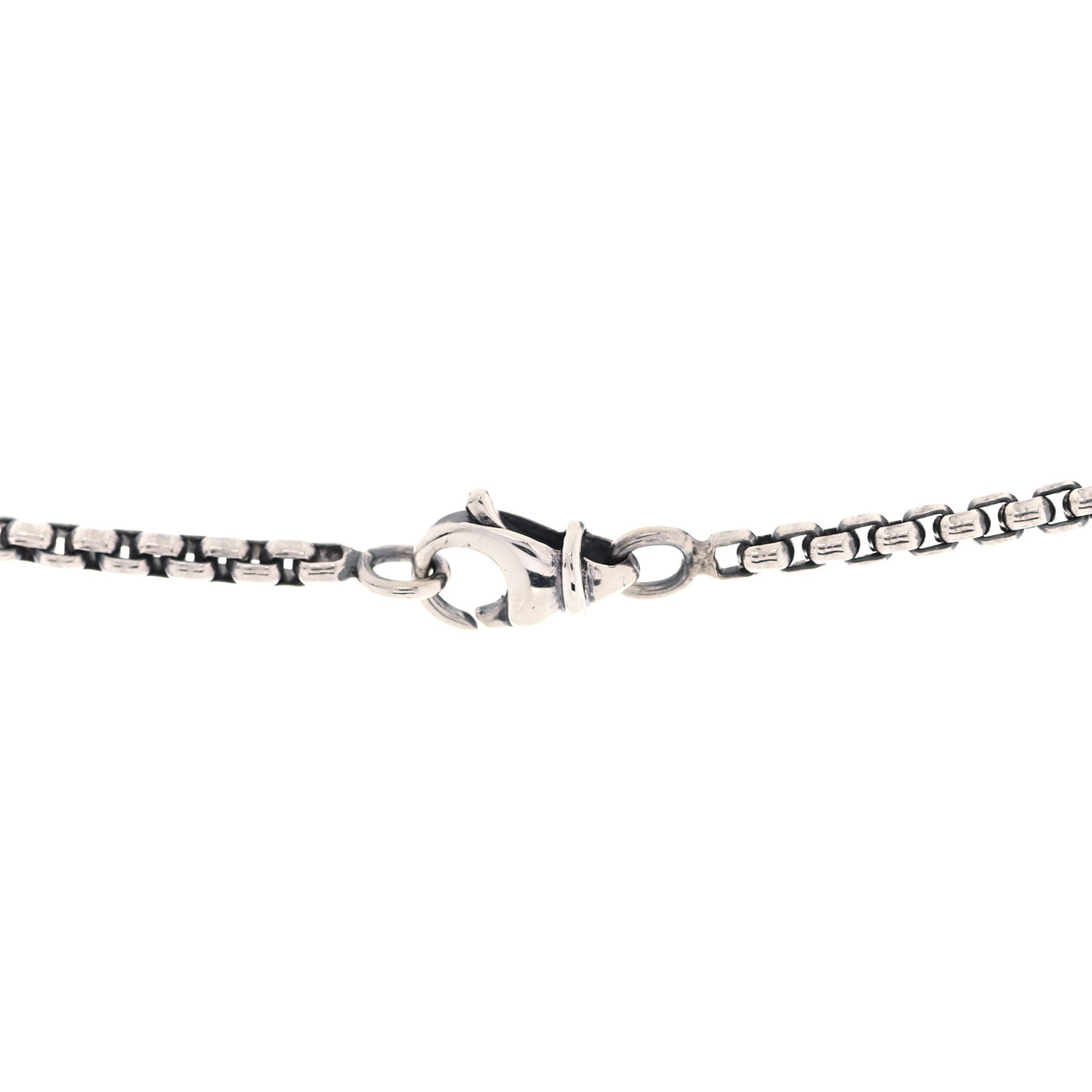 Sterling Silver 18K Yellow Gold Diamond 12mm Pave Cookie Necklace