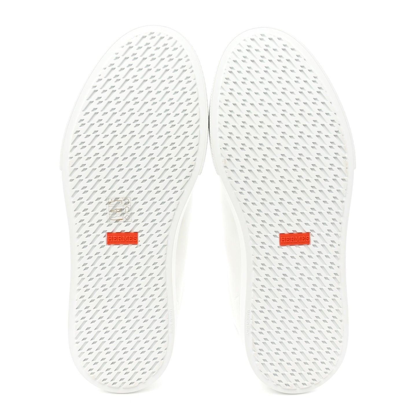 Calfskin Mens Day Sneakers 42.5 White