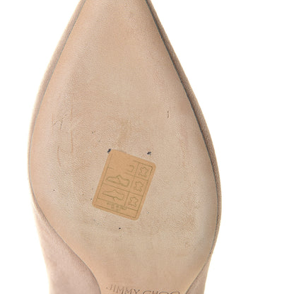 Jimmy Choo Suede Romy 40 Pumps 36.5 Nude 9 of 12