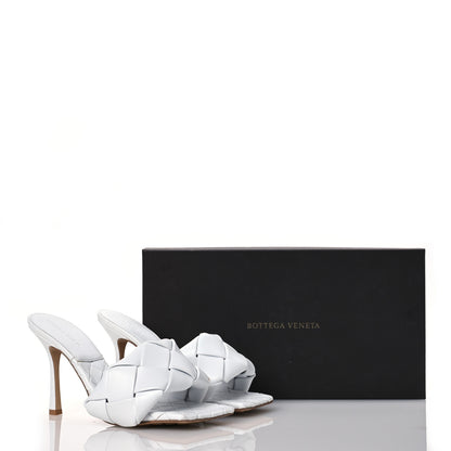 Bottega Veneta Nappa Maxi Intrecciato Lido Mule Sandals 40 Optic White 14 of 14