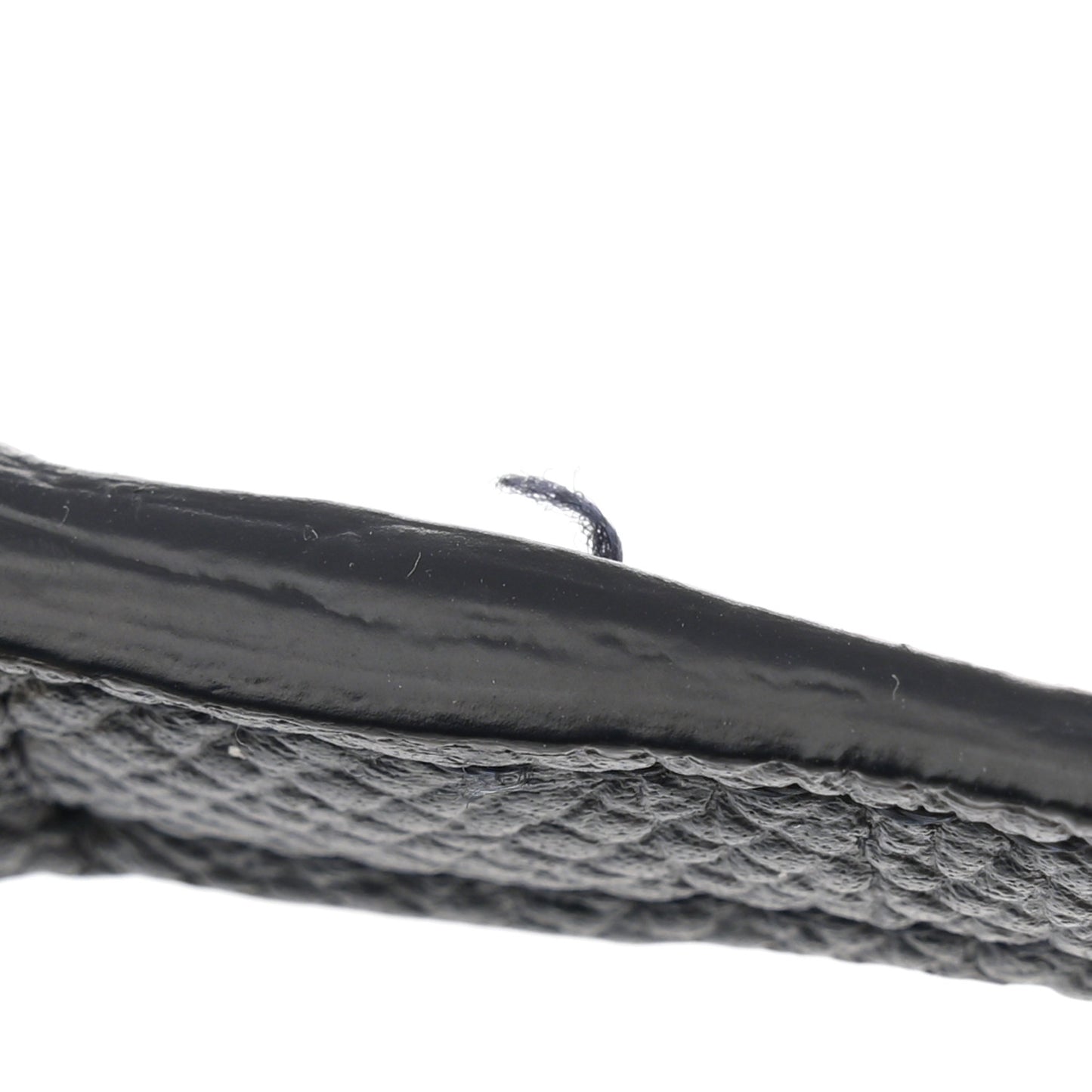 Grained Calfskin Nano Belt Bag Navy