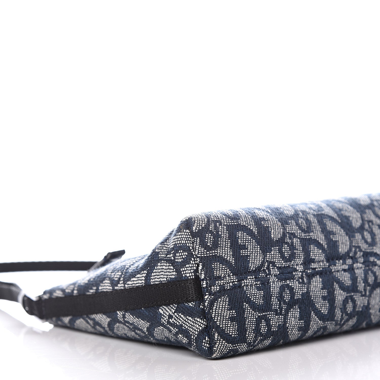 Christian Dior Monogram Shoulder Bag Pochette Blue 7 of 9