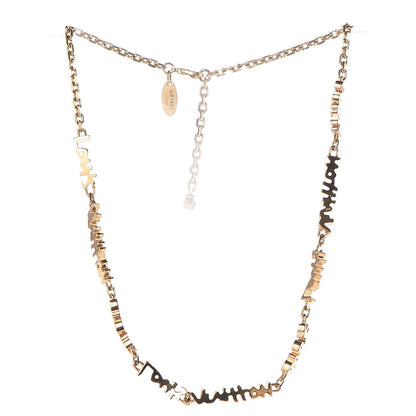 Louis Vuitton Graffiti PM Necklace Gold 3 of 6