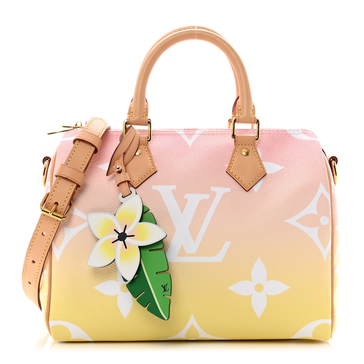 Louis Vuitton Monogram Giant By The Pool Speedy Bandouliere 25 Light Pink 1 of 10