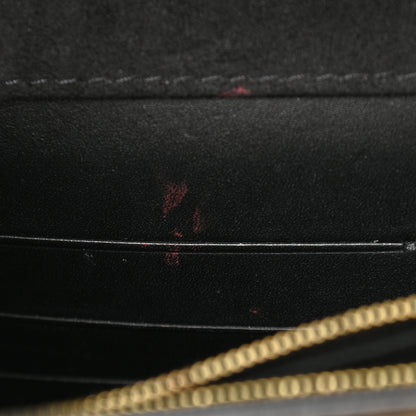 Louis Vuitton Calfskin Chain Louise GM Black 6 of 11