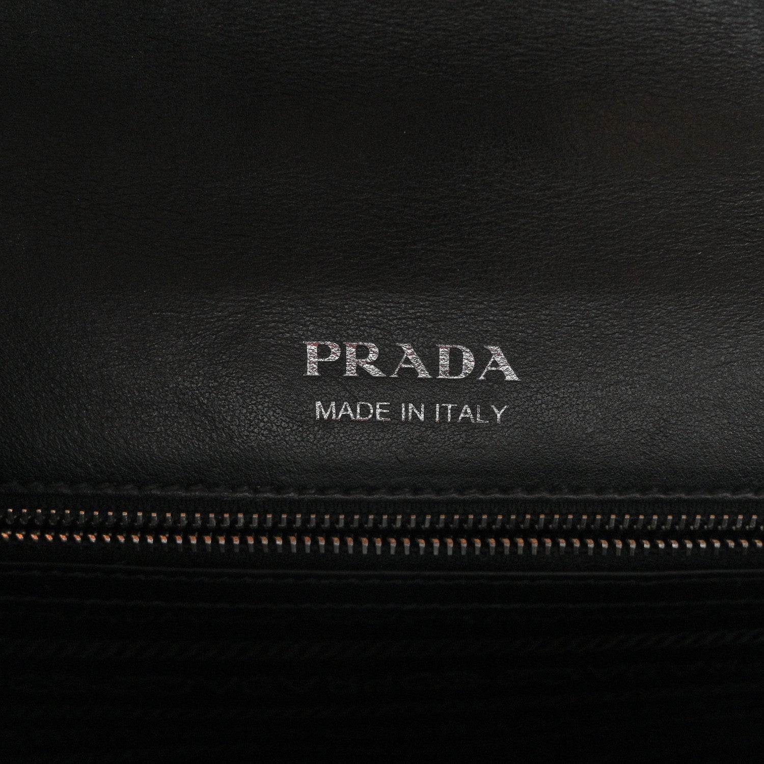 Prada City Calfskin Ribbon Bag Black 6 of 11