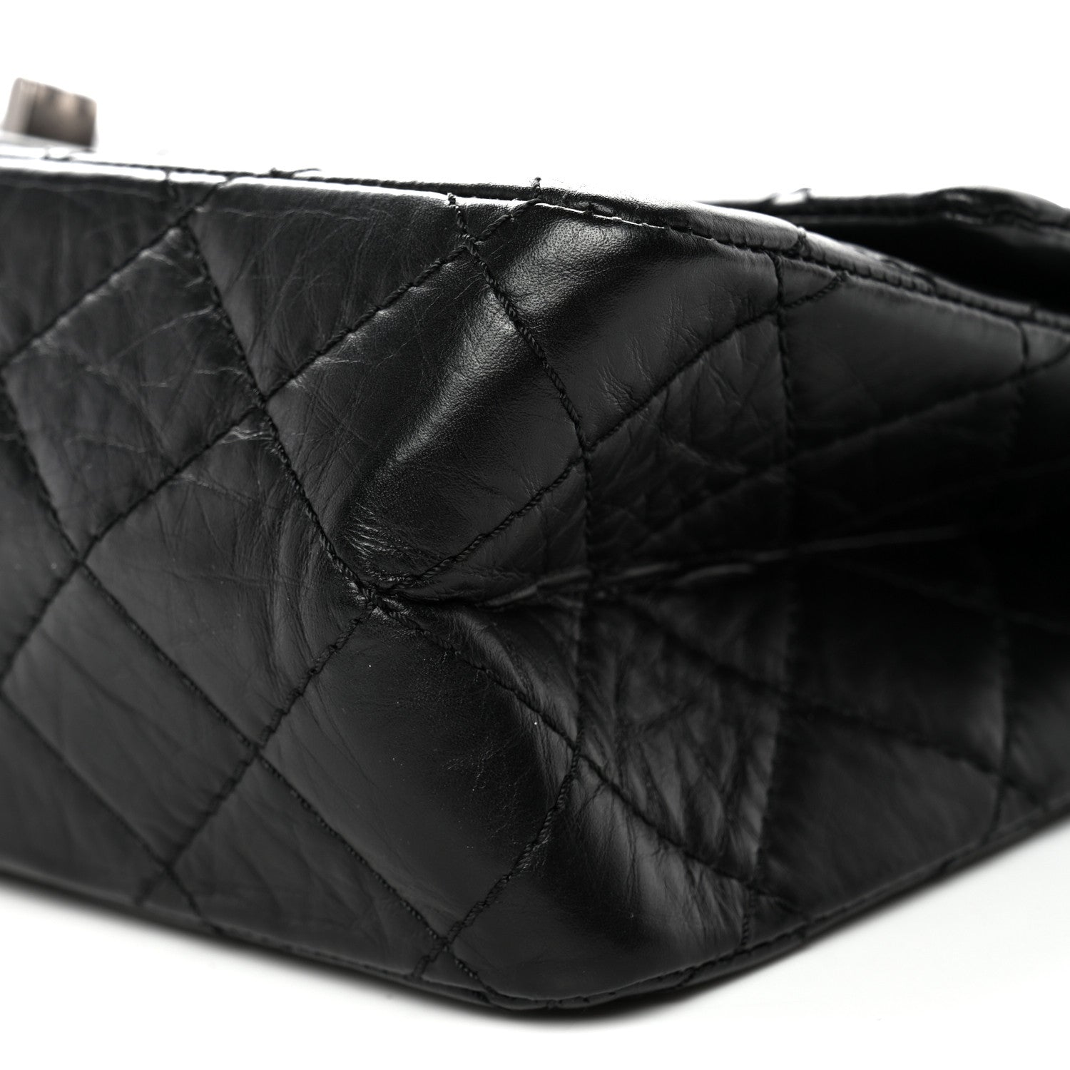 Chanel Aged Calfskin Quilted 2.55 Reissue 226 Flap Black 10 of 10