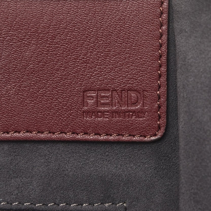 Fendi Vitello Elite Flamingo Large 3Jours Tote Bordeaux 6 of 7