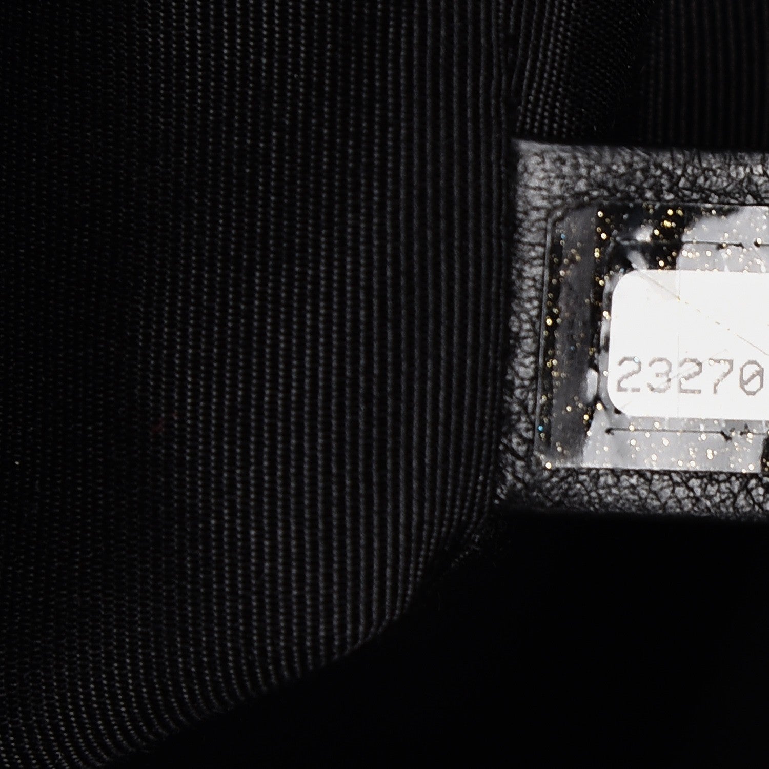 Chanel Lambskin Quilted Large Drawstring Bag Black 7 of 13