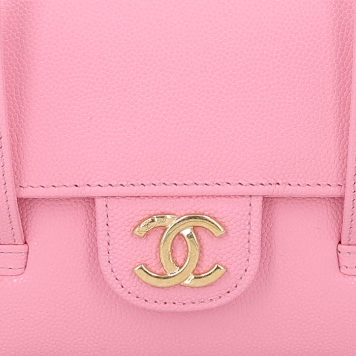 Chanel Shiny Caviar Mini Preppy Coco Shoulder Bag Rose 8 of 10