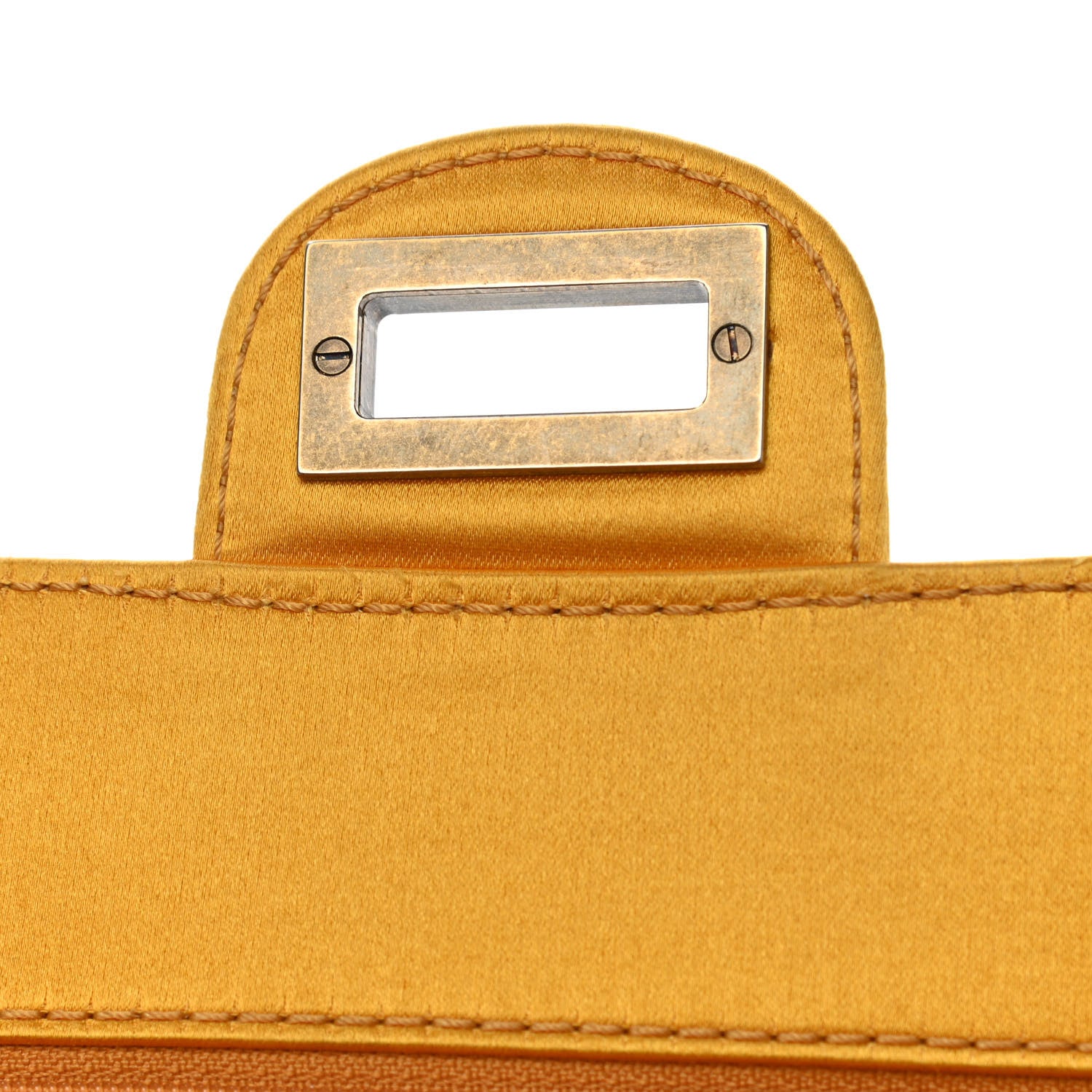 Chanel Satin Quilted 2.55 Reissue 224 Flap Gold 13 of 15