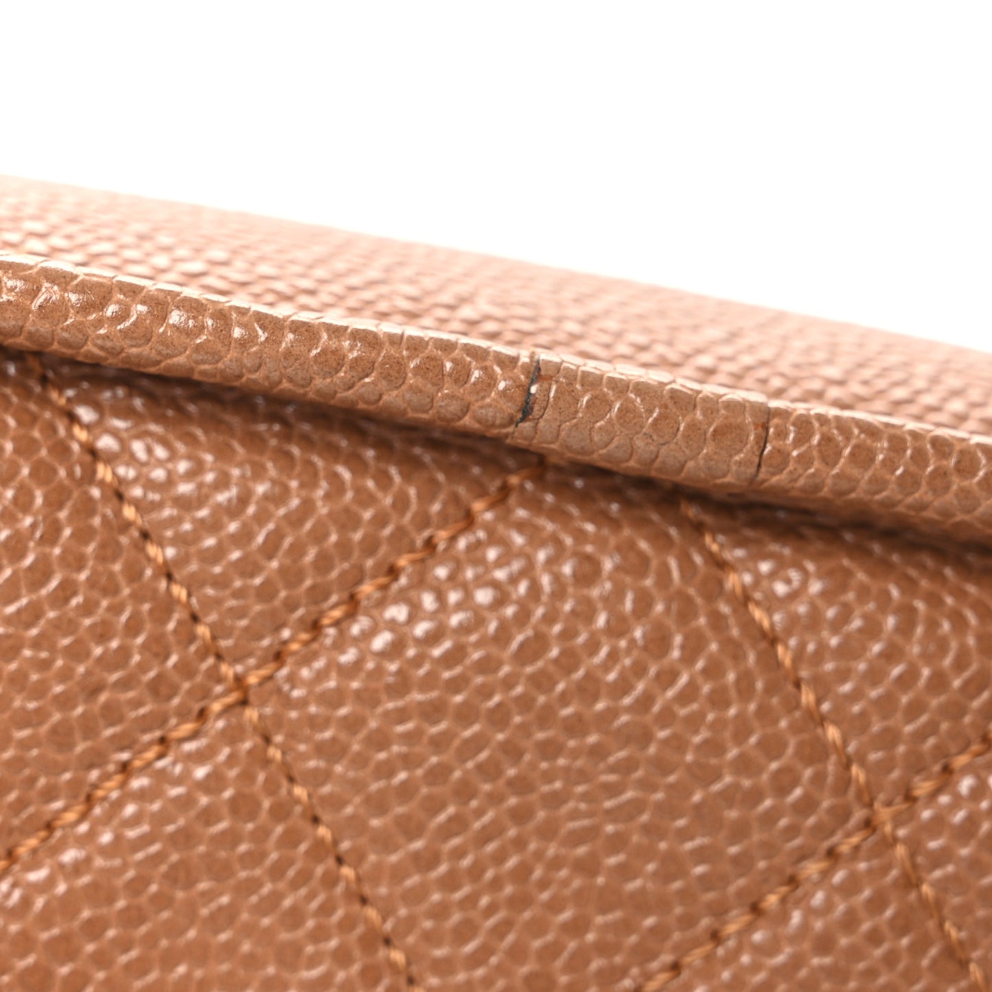 Caviar Small Natural Beauty Flap Brown