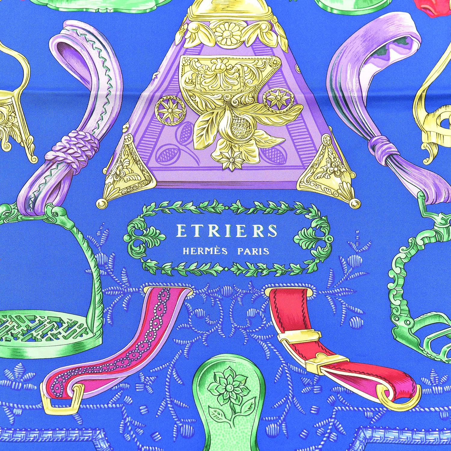 Hermes Silk Etriers Scarf 90 4 of 6