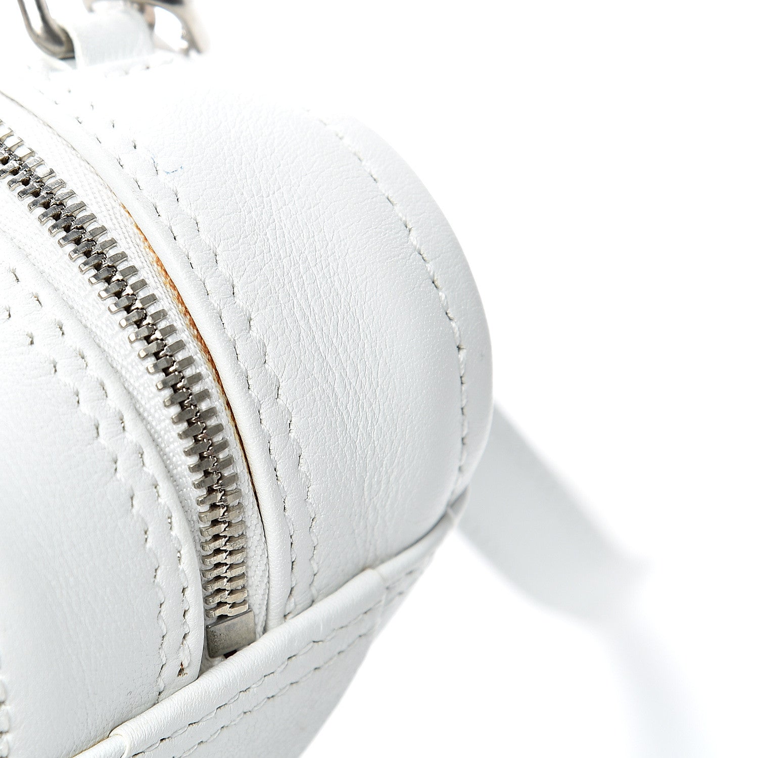 Balenciaga Calfskin XS Triangle Duffle White 11 of 11