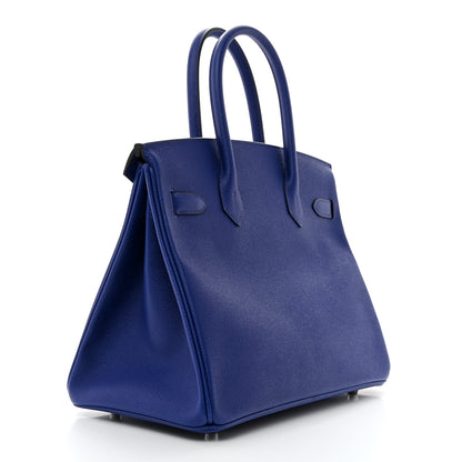 Hermes Epsom Birkin 30 Bleu Electrique 2 of 10