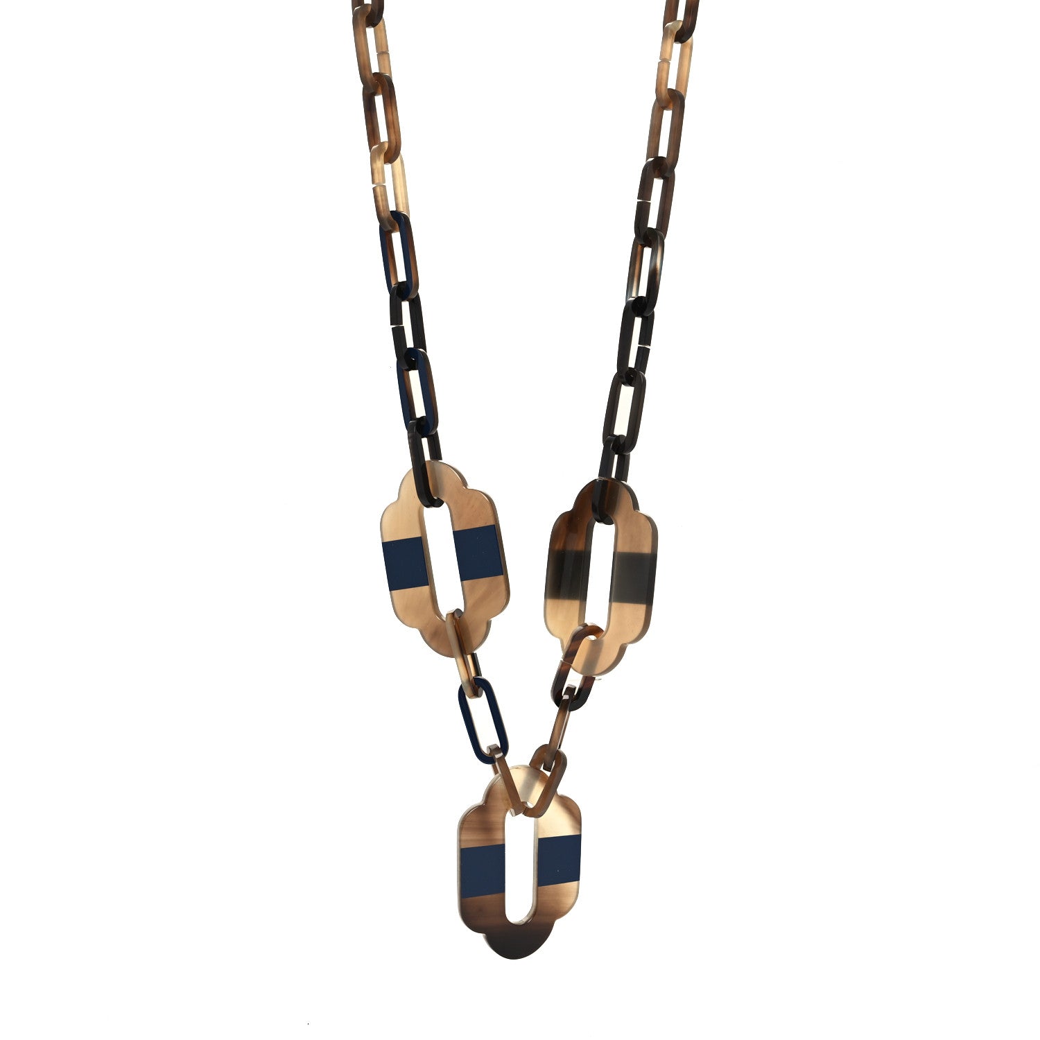 Hermes Buffalo Horn Lacquer Necklace 1 of 4