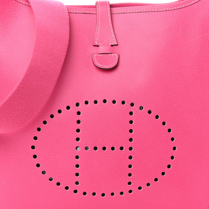 Hermes Epsom Evelyne III PM Rose Tyrien 8 of 10