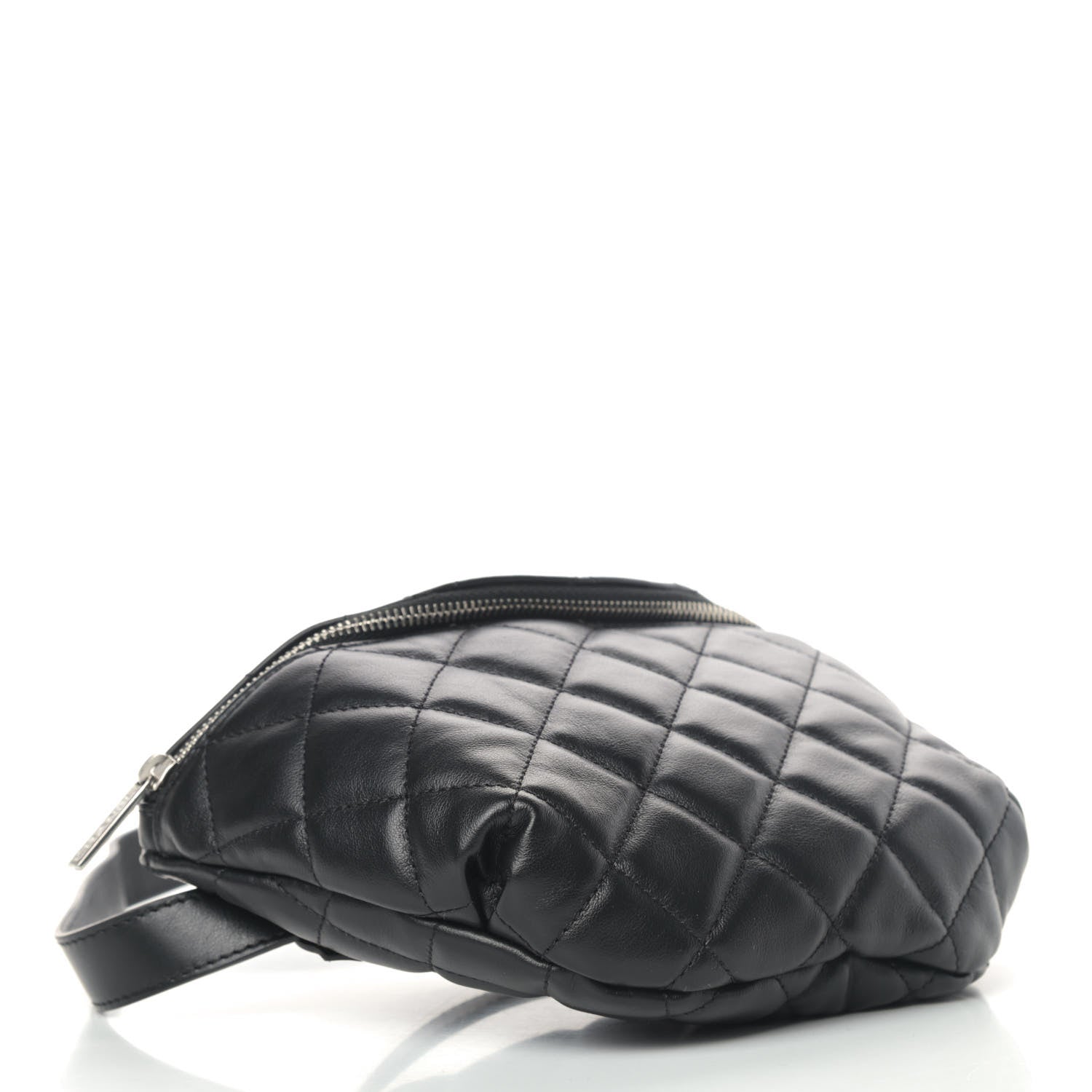 Chanel Calfskin Quilted Waist Belt Bag Black 3 of 4