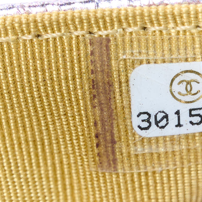 Chanel Metallic Goatskin Quilted 2.55 Reissue Wallet on Chain WOC Multicolor 8 of 12