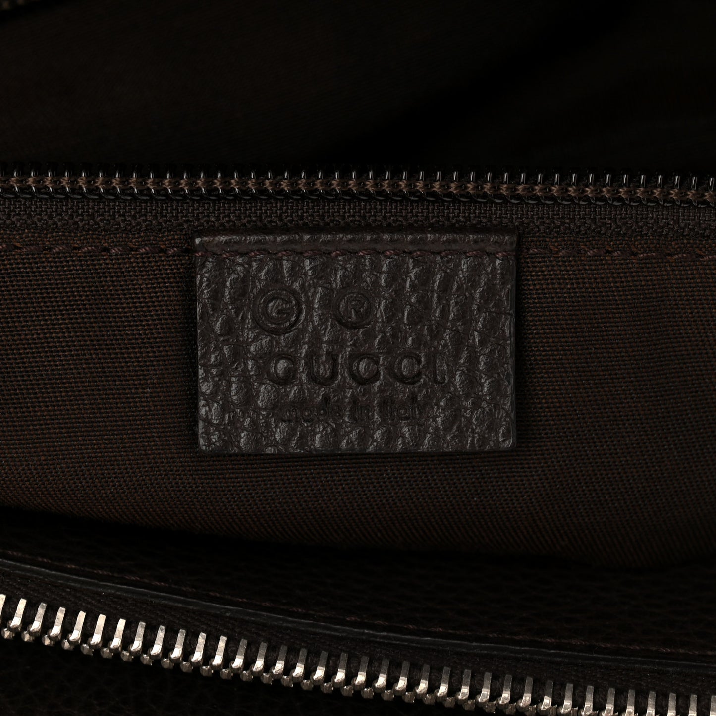 GG Monogram Large Joy Tote Bag Dark Brown