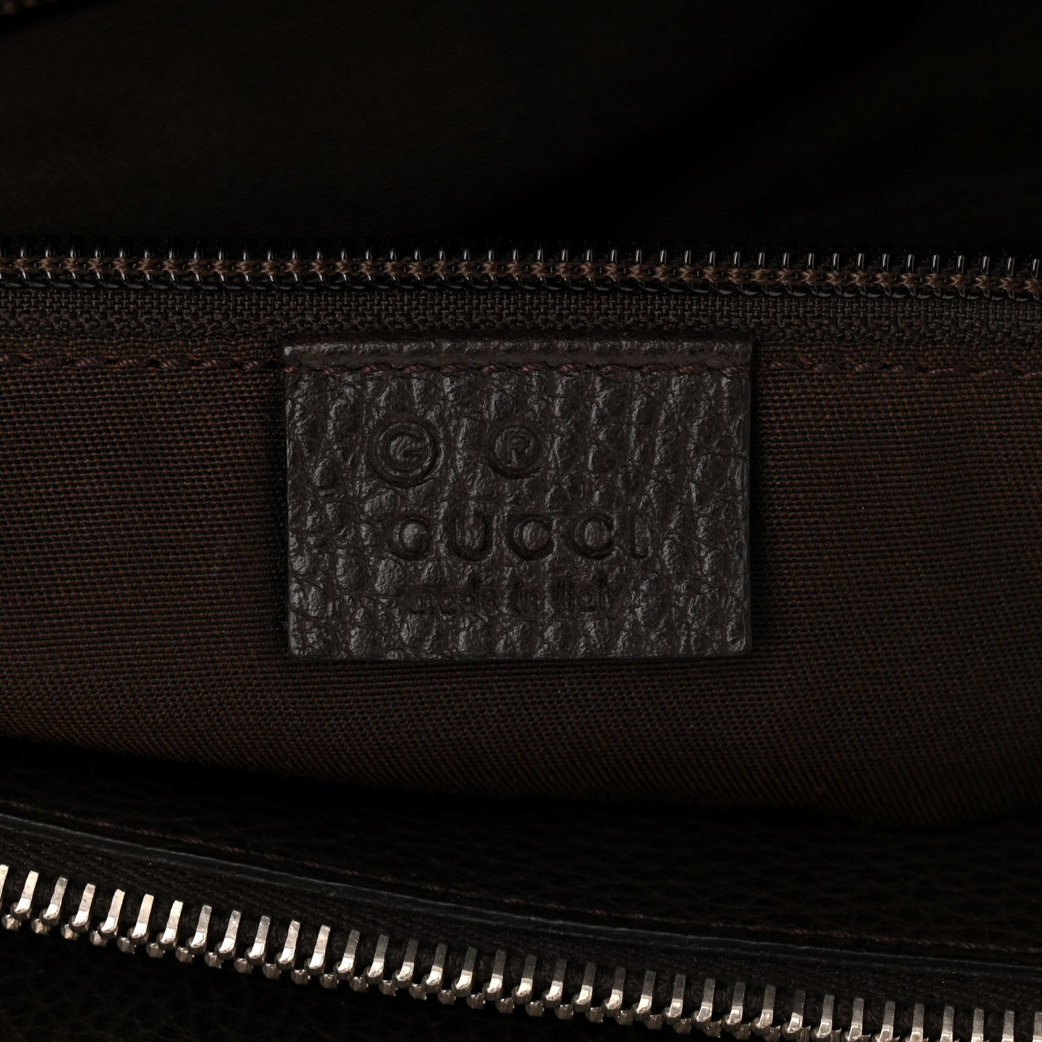 Gucci GG Monogram Large Joy Tote Bag Dark Brown 7 of 11