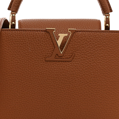 Louis Vuitton Taurillon Capucines BB Tan 8 of 11