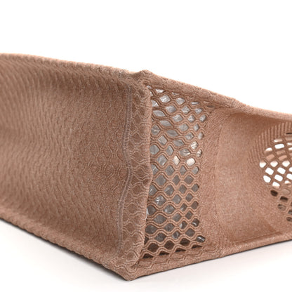 Christian Dior Mesh Embroidered Medium Book Tote Clay 10 of 10