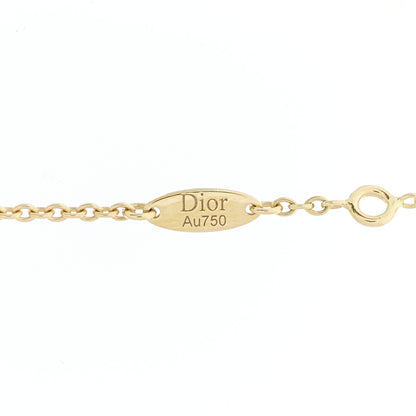Christian Dior 18K Yellow White Gold Diamond Black Onyx Mother of Pearl Rose Celeste Pendant Necklace 5 of 8