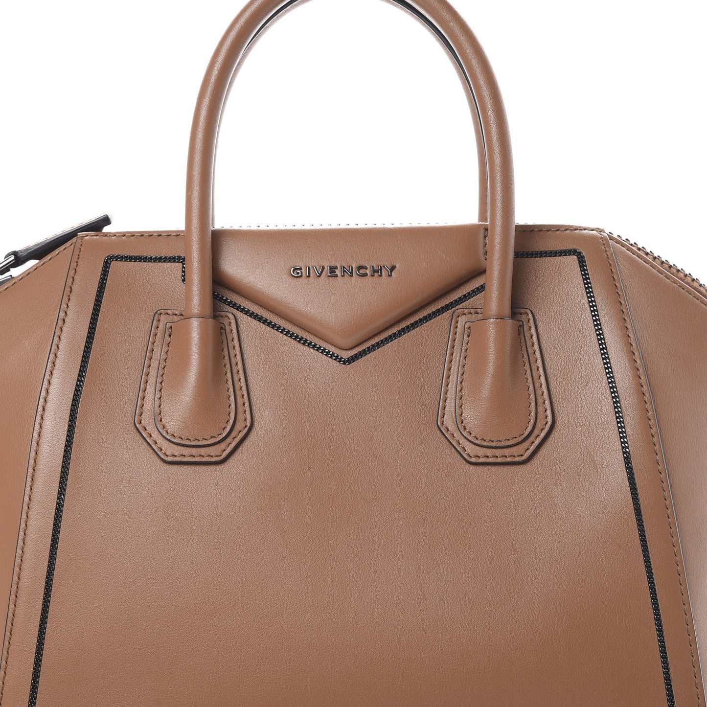 Sugar Goatskin Small Antigona Caramel