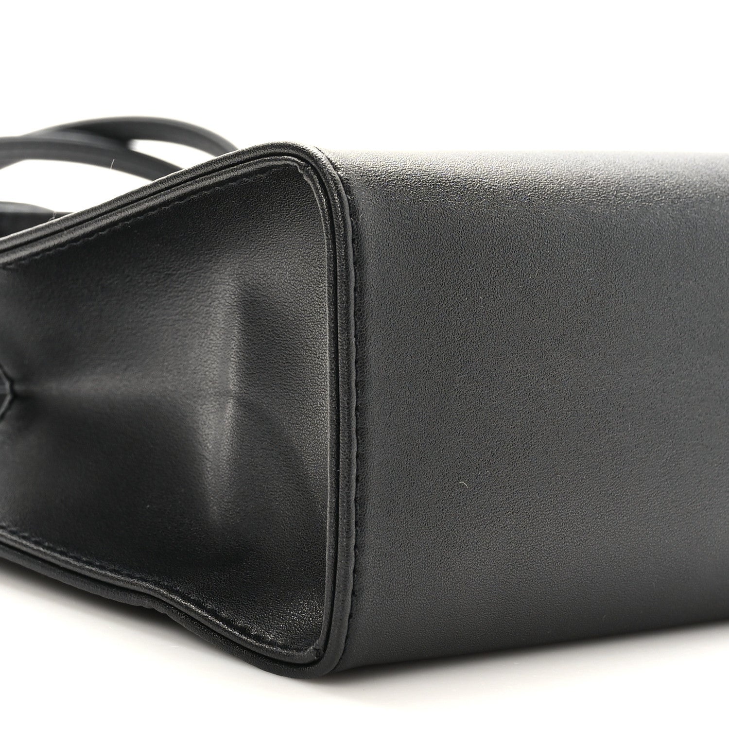 Telfar Vegan Leather Small Shopping Bag Black 7 of 8