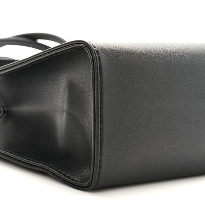 Telfar Vegan Leather Small Shopping Bag Black 7 of 8