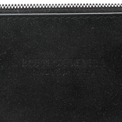 Bottega Veneta Paper Calfskin Maxi Intrecciato Colorblock Large Arco Tote Black Camomile 8 of 12
